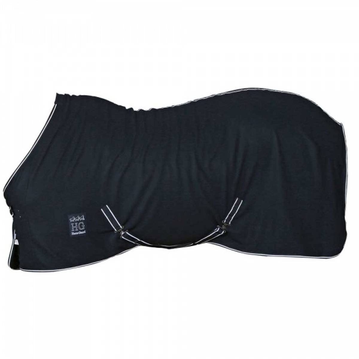 HG Fleecedekken Svart