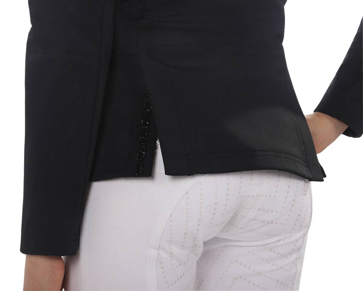 Stevnejakke Juliet 128-176 svart