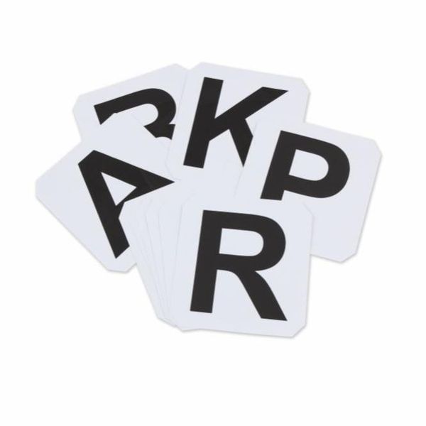 Hovedbilde Dressurbane Bokstaver  med ...