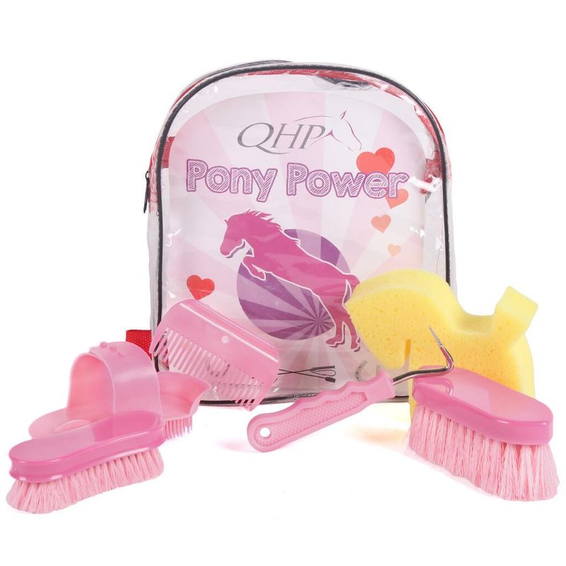 Pony Power ryggsekk blå/rosa